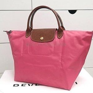 Longchamp le pliage type m hot pink